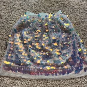 Cat & Jack Girl's Bottoms Sequin Skirt Size S